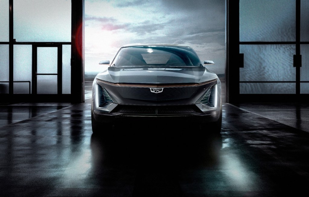 2023 Cadillac LYRIQ rendering of what it will look like