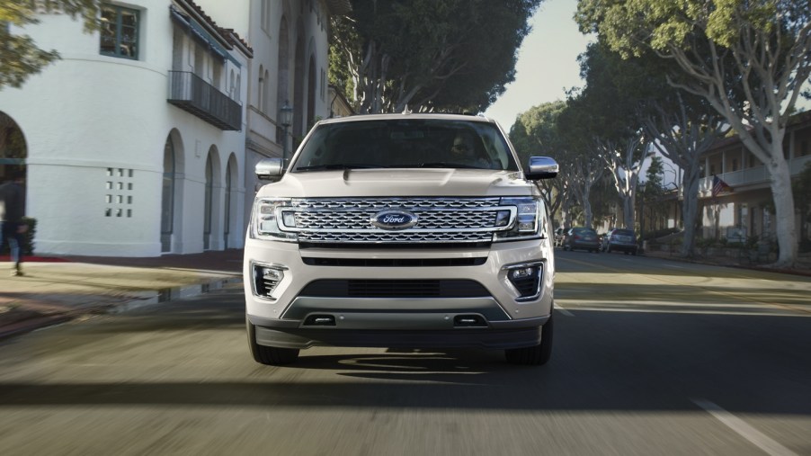 2020 Ford Expedition driving on street
