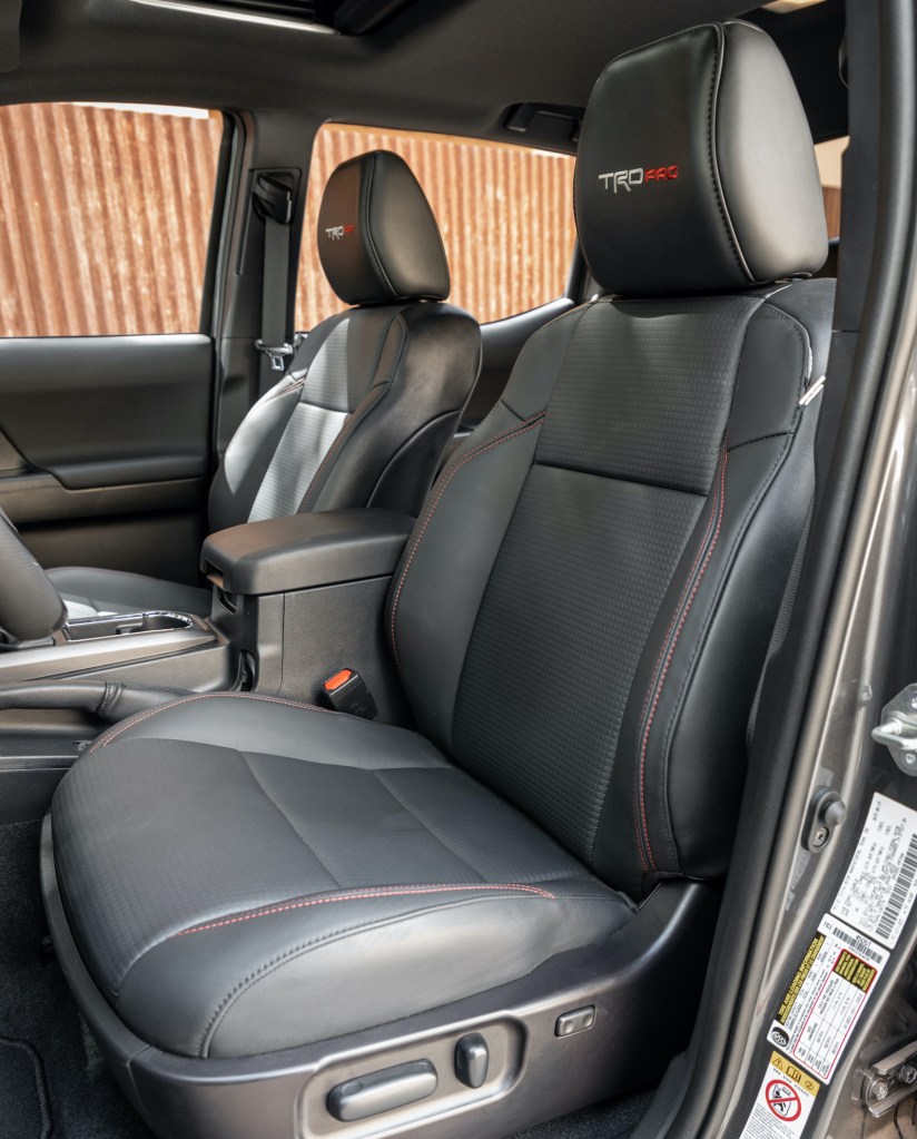 2020 Toyota Tacoma TRD Pro leather seats