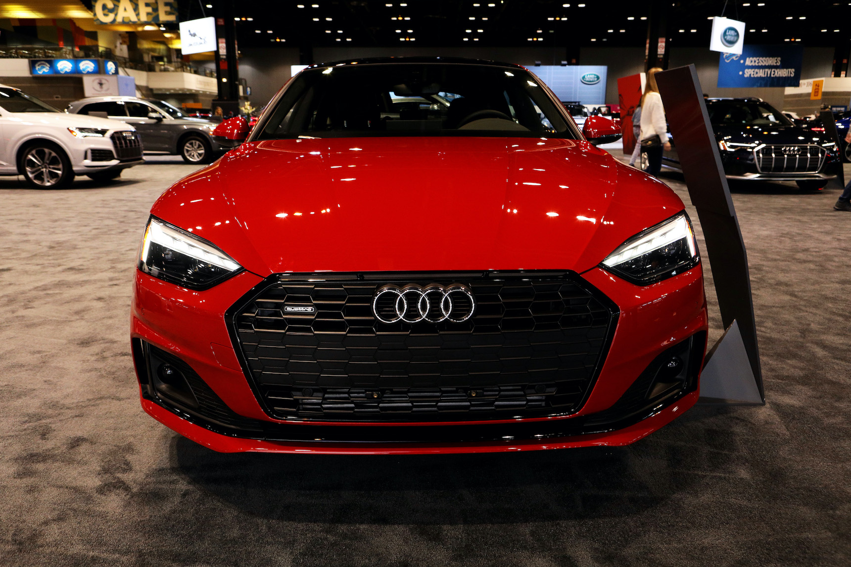 2020 Audi A5 Sportback is on display at the 112th Annual Chicago Auto Show