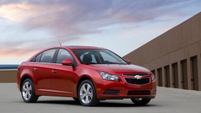 2011 red Chevy Cruze