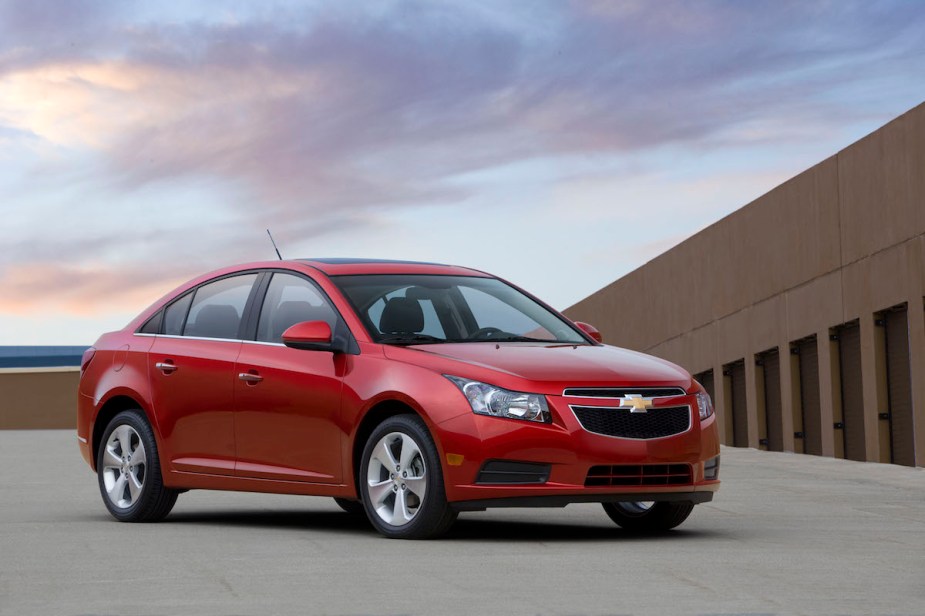 2011 red Chevy Cruze
