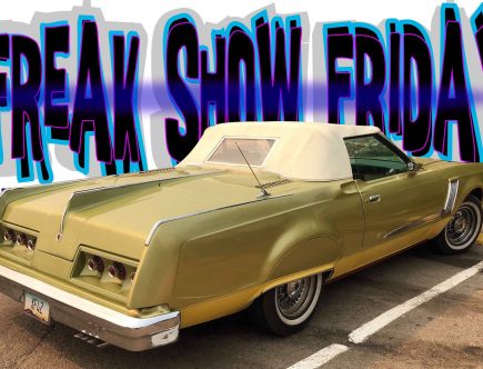 MotorBiscuit’s Freak Show Friday: Three Fin, Two-Seat, Cougar-Thing