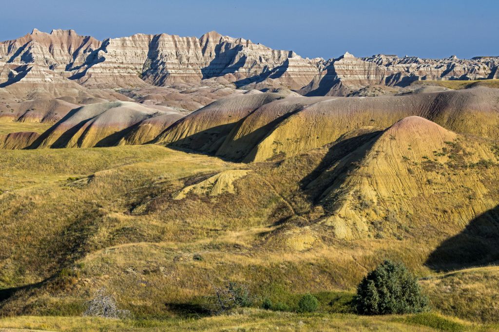 the wild and beautiful varying terrain of Badlands National park is a perfect example of the kinds of places the 2021 Ford Bronco GOAT modes craves to explore 