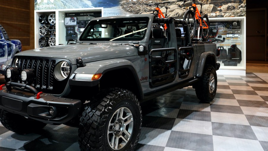 2020 Jeep Gladiator in the Mopar Garage at the 111th Annual Chicago Auto Show