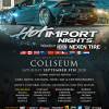 Hot Import Nights 2020 Banner for a September car show event
