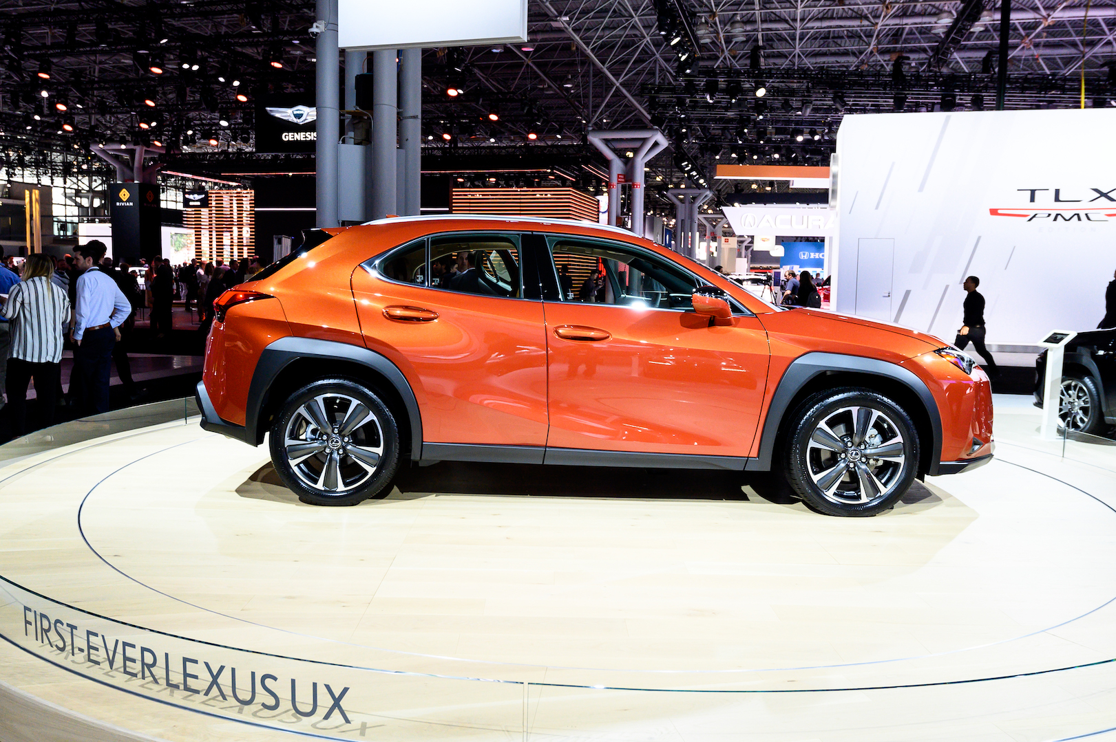 Lexus UX seen at the New York International Auto Show