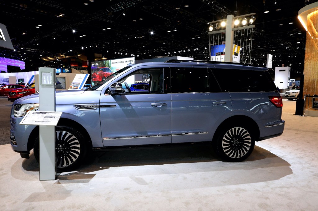 2020 Lincoln Navigator is one of the 2020 SUV models on display at the 112th Annual Chicago Auto Show at McCormick Place