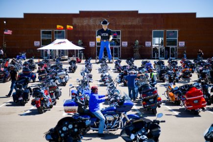 Sturgis Motorcycle Rally Sees 460,000 Mostly Unprotected Bikers