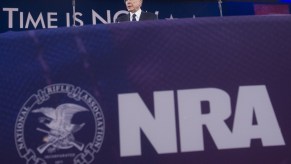 Wayne LaPierre, Executive Vice President of the National Rifle Association (NRA), speaks during the annual Conservative Political Action Conference (CPAC) 2016