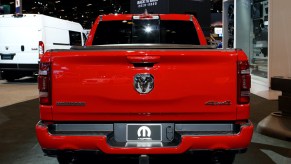 2020 Mopar-Modified RAM 1500 Big Horn Crew Cab is on display at the 112th Annual Chicago Auto Show