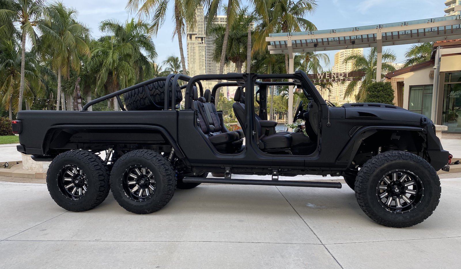So Flo 6-Wheel Gladiator: The Ultimate Custom Jeep?