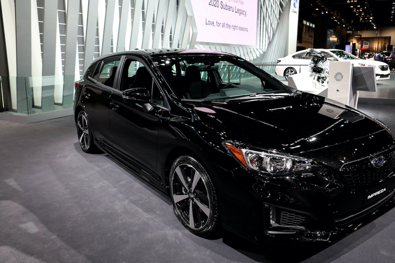 2019 Subaru Impreza is on display at the 111th Annual Chicago Auto Show