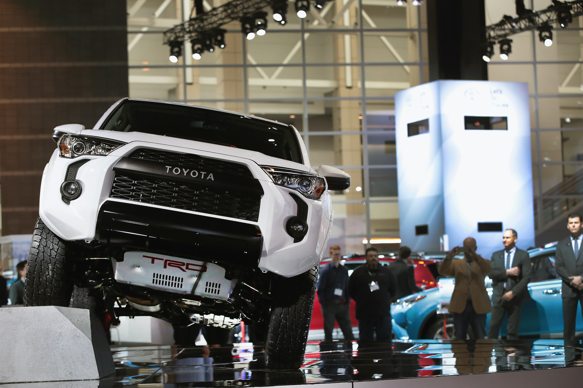 Toyota introduces the 4Runner TRD Pro. The 4Runner will compete against the new Ford Bronco