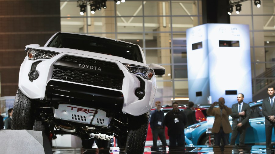 Toyota introduces the 4Runner TRD Pro. The 4Runner will compete against the new Ford Bronco