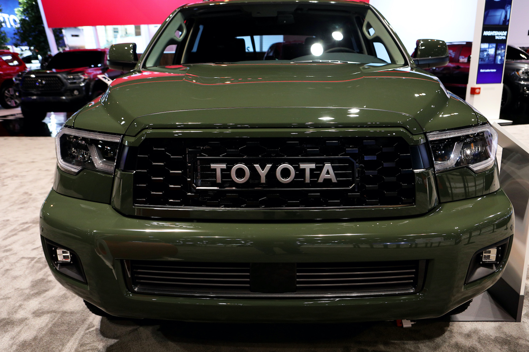 2020 Toyota Sequoia is on display at the 112th Annual Chicago Auto Show