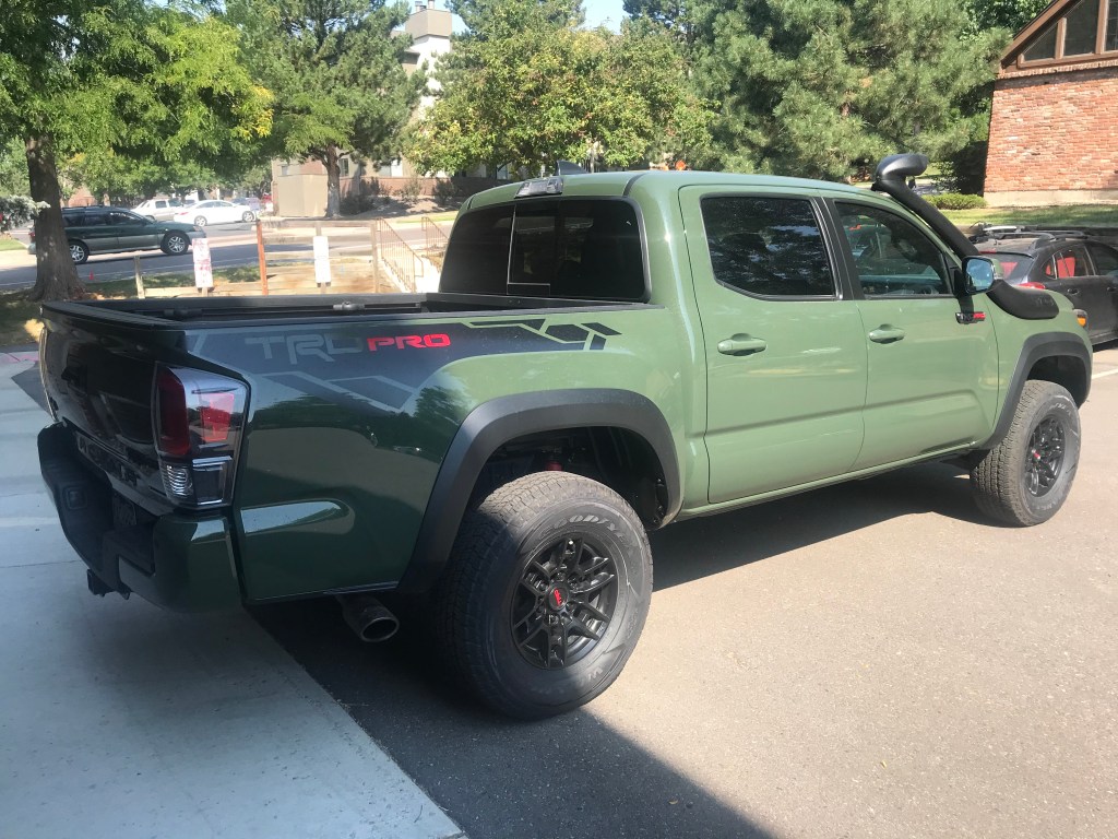 2020 Toyota Tacoma TRD Pro rear shot