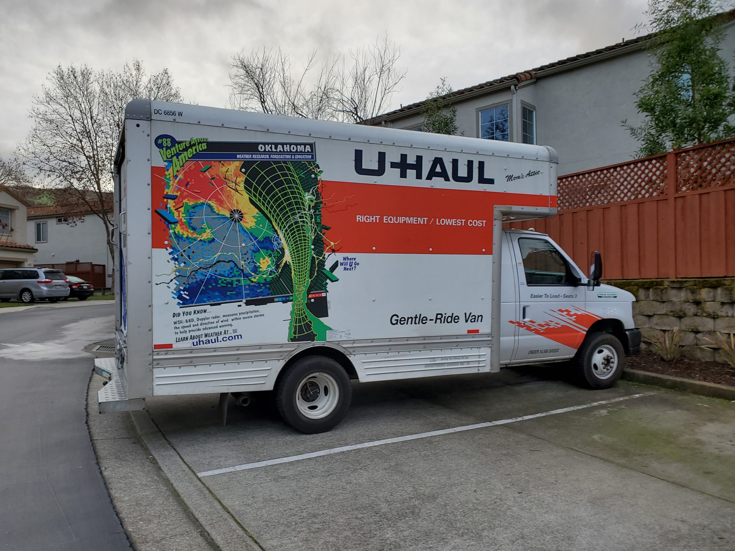 uhaul camper conversion