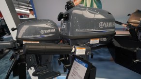 F6 on display during the Miami International Boat Show 2019