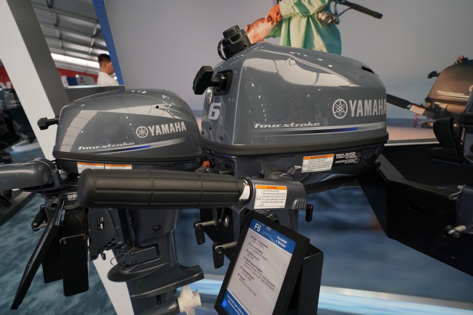 F6 on display during the Miami International Boat Show 2019