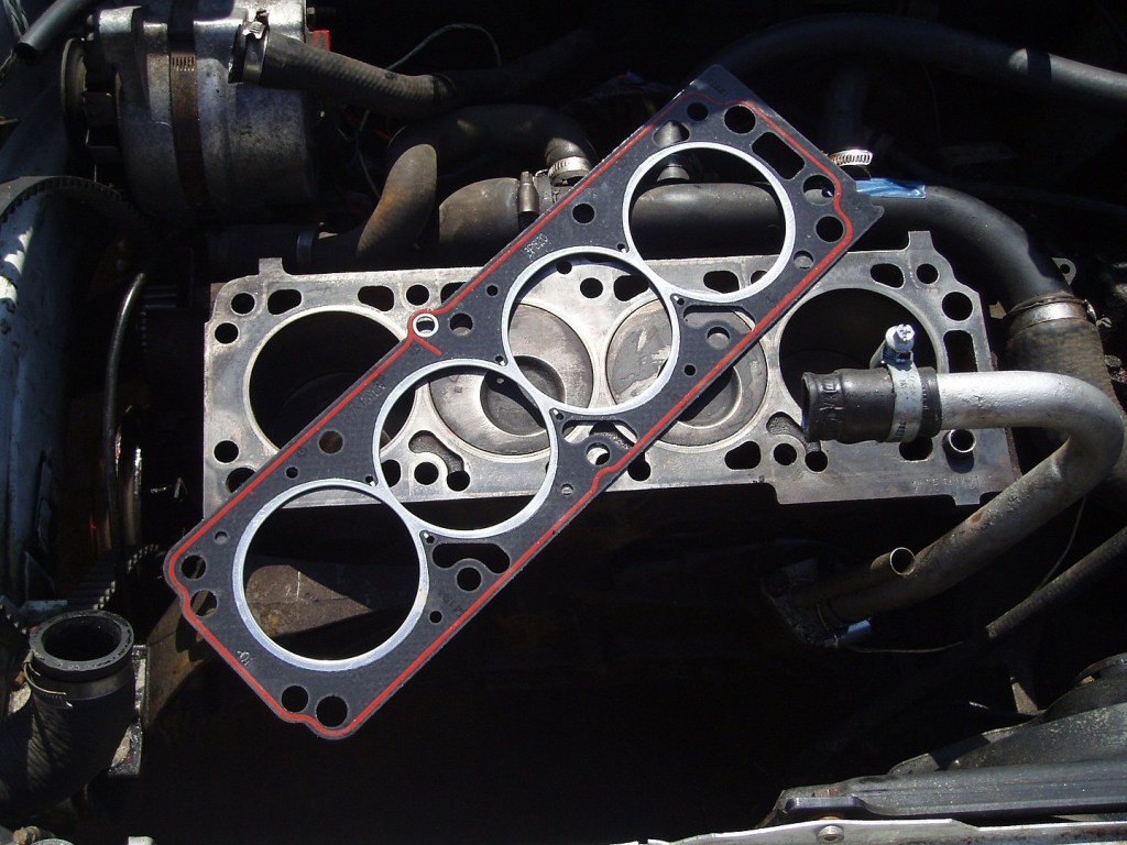 A Head Gasket on an Engine