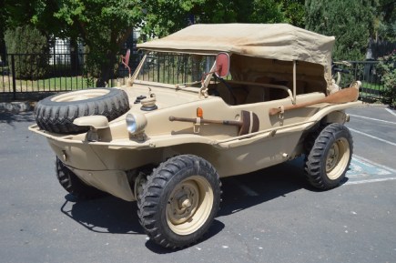 With Beetle Power, This WWII Volkswagen Can Go for a Schwimm