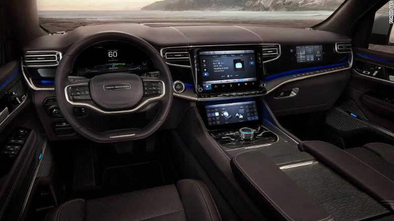 The new Grand Wagoneer will have  infotainment screens for the driver and passenger.