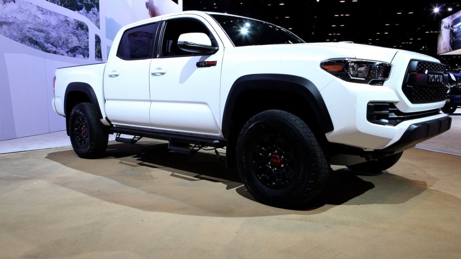 2017 Toyota Tacoma TRD Pro is on display at the 109th Annual Chicago Auto Show