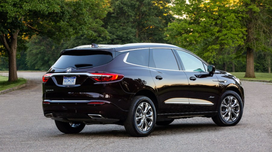 2020 Buick Enclave Avenir from the back view