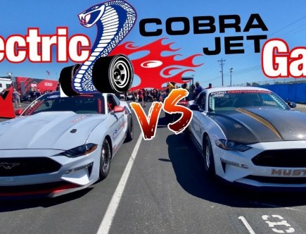 Does the Electric Ford Mustang Cobra Jet Bolt Ahead of the Gasoline One?