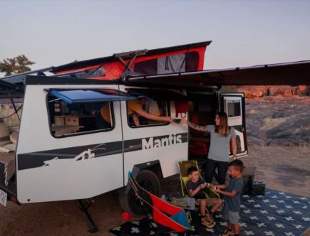 Taxa Outdoors Mantis Is an Off-Road Camper Trailer That Fits in a Garage