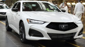 2021 Acura TLX on the production line