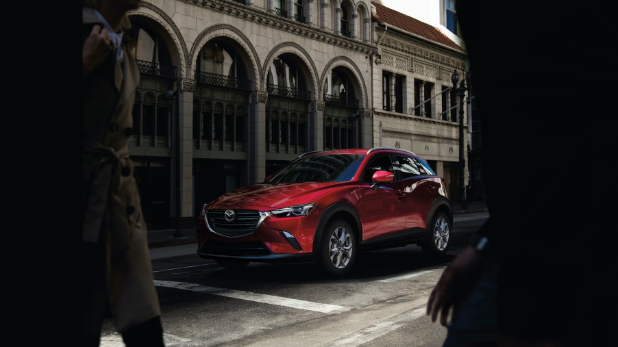 The Mazda CX-3 is a safe, dependable, and modern subcompact crossover developed by Mazda to be their entry-level model.