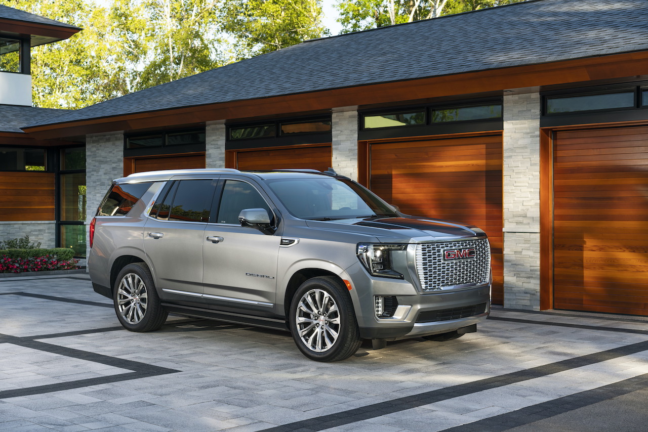 The Yukon is GMC's full-size SUV and competes with the likes of the Chevy Tahoe.