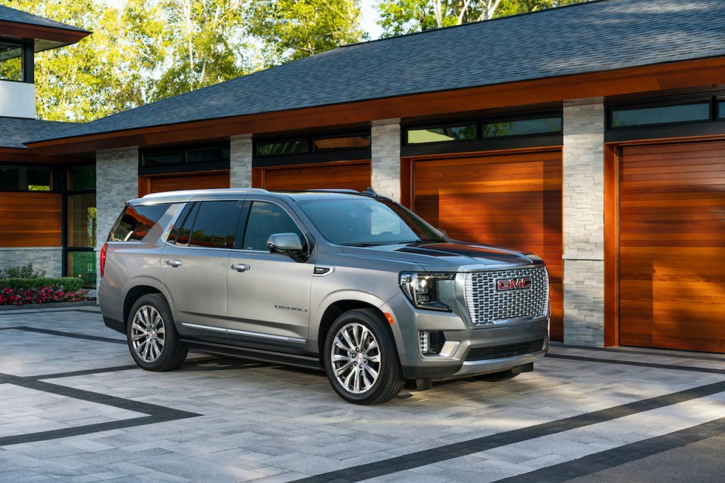 The Yukon is GMC's full-size SUV and competes with the likes of the Chevy Tahoe.