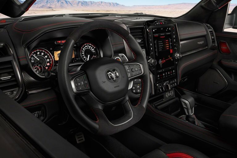 Ram 1500 TRX Interior shows how this unit's luxury can overturn its shoddy reliability 