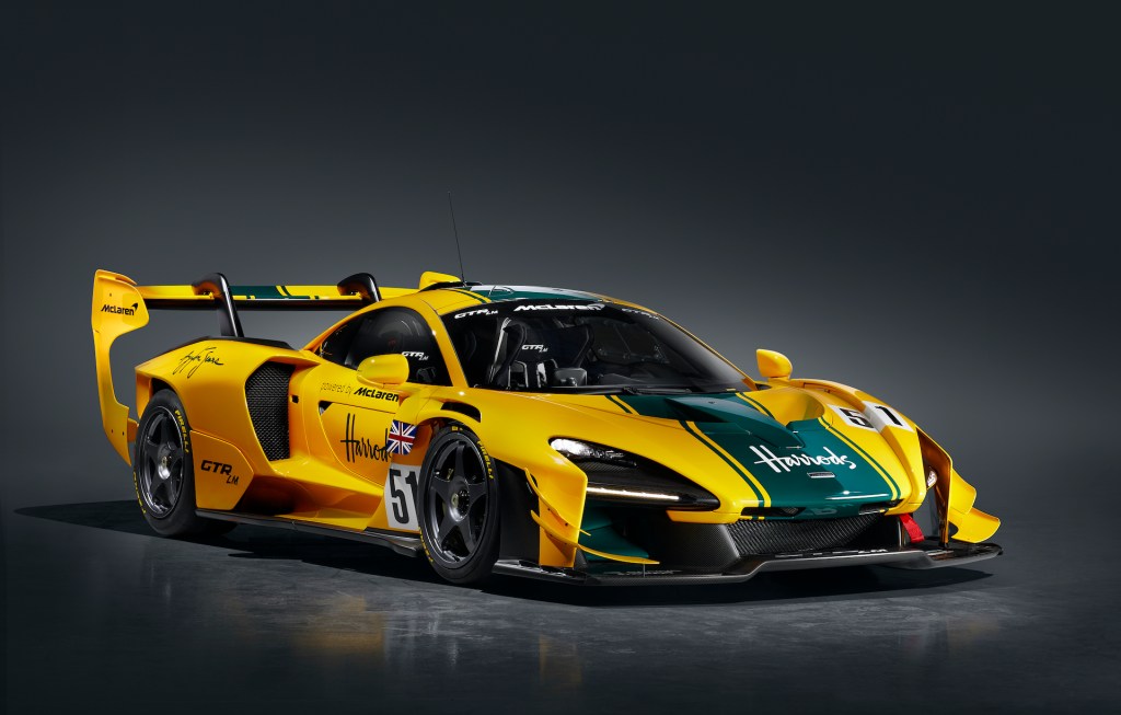 A showcase of the five newest McLaren Senna GTR LM's in their classic McLaren F1 GTR liveries.