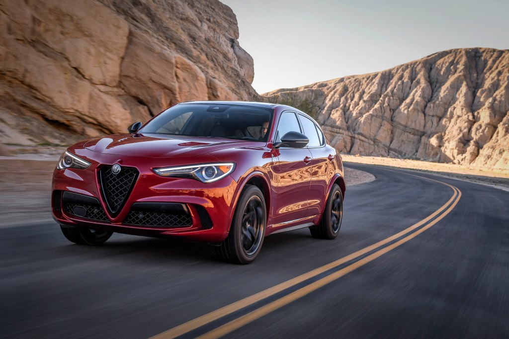 The Alfa Romeo Stelvio is the only SUV for sale by the brand and despite an attractive design, it does not sell well.