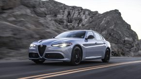 The Alfa Romeo Giulia is the only sedan for sale by the brand and despite an attractive design, it does not sell well.