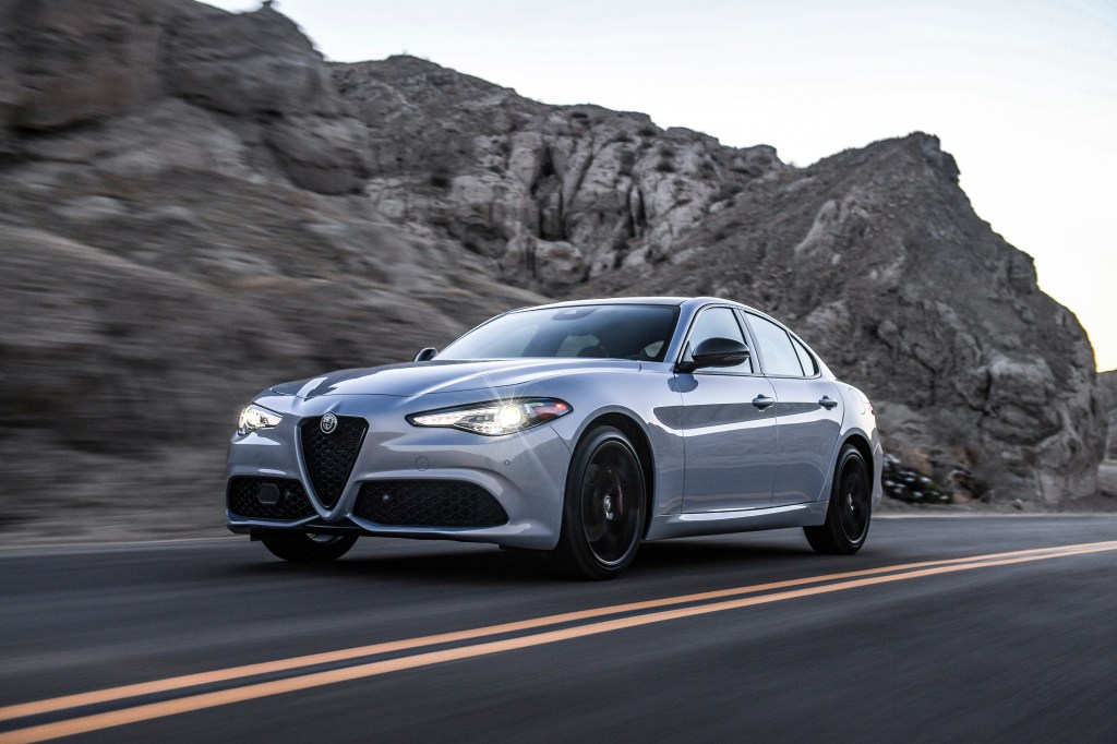 The Alfa Romeo Giulia is the only sedan for sale by the brand and despite an attractive design, it does not sell well.