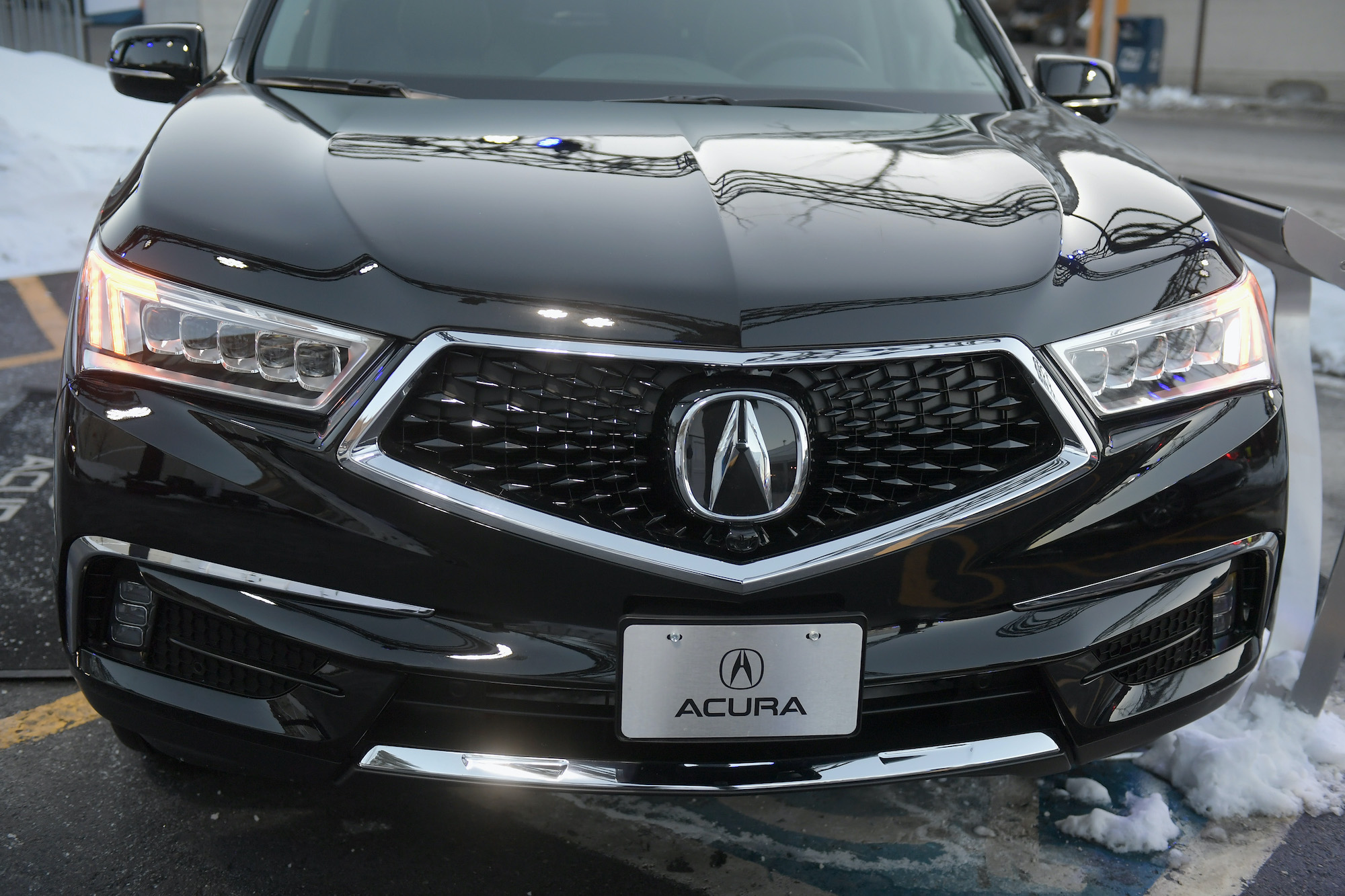 Acura MDX is seen during the 2018 Sundance Film Festival