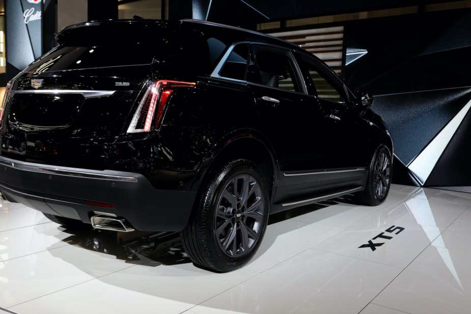 2019 Cadillac XT5 is on display at the 111th Annual Chicago Auto Show