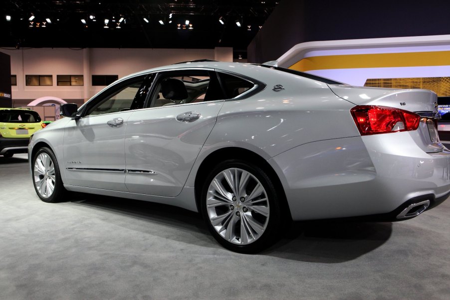 2017 Chevrolet Impala is on display at the 109th Annual Chicago Auto Show at McCormick Place