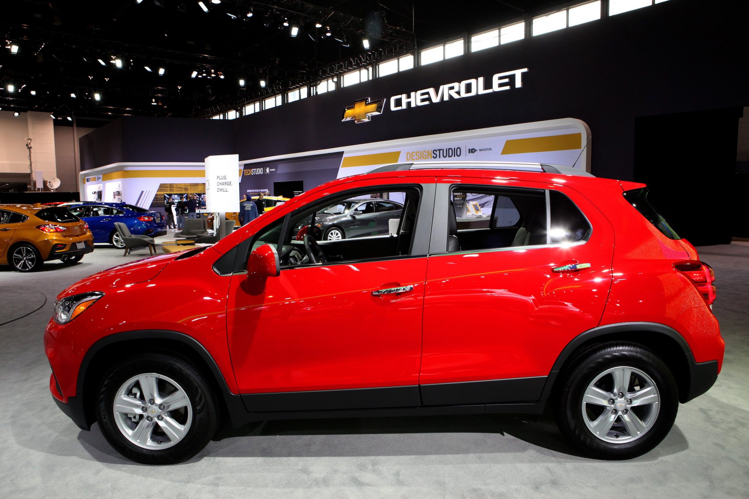 2017 Chevrolet Trax is on display at the 109th Annual Chicago Auto Show
