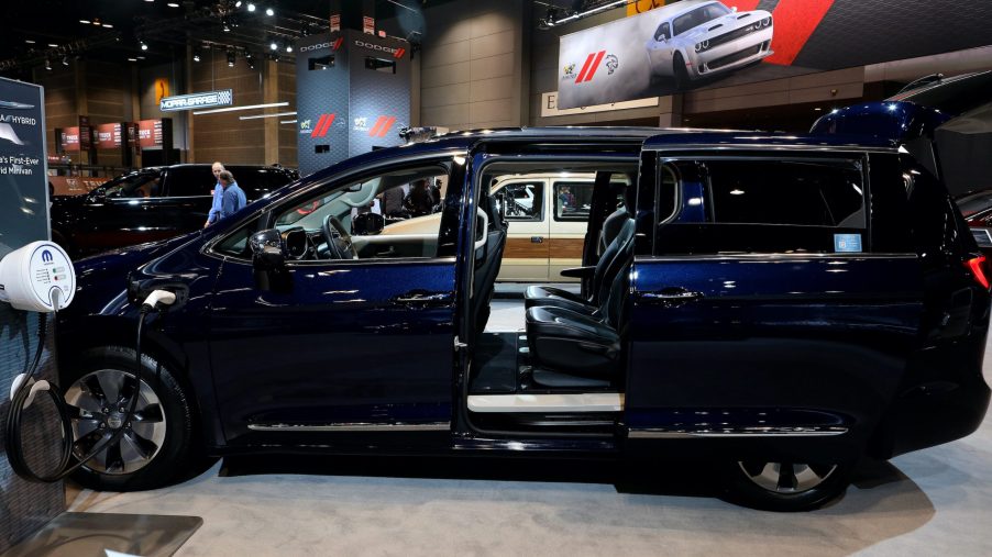 2019 Chrysler Pacifica Hybrid is on display at the 111th Annual Chicago Auto Show