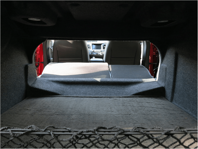 trunk of the Chevy Impala