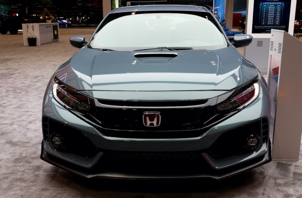2020 Honda Civic Type R is on display at the 112th Annual Chicago Auto Show