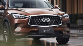 Infiniti QX50 up close