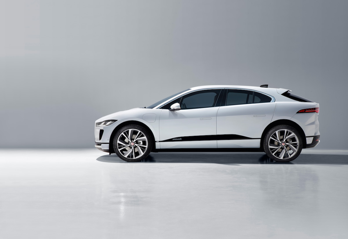 Jaguar I-PACE in all white