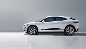 Jaguar I-PACE in all white